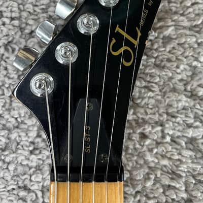 Vintage Aria Pro II SL Series ST-3 HSS Electric Guitar in Black image 9