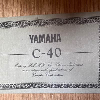 Yamaha C40 - Natural Finish image 8