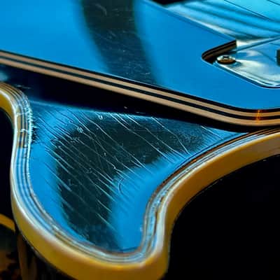 Rock Star owned 1956 Gibson Les Paul Custom Black Beauty Alnico-V image 10