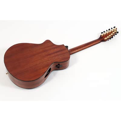 Breedlove Organic Solo Pro CE Red Cedar-African Mahogany 12-String Concert Acoustic-Electric Guitar Regular Edge Burst image 2