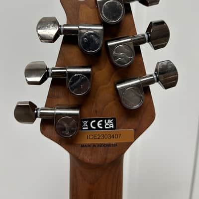 EVH Wolfgang WG Exotic Electric Guitar - Black Walnut Natural image 5