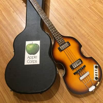 Hofner Beatle Bass 2000's 2 Color Sunburst W/hard case image 1