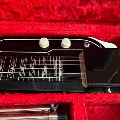 Supro Jet Airliner Console Lap Steel With Legs & Case image 6