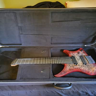 GOC Materia 8 String ECO 3.0 w/BKP Painkiller & Seymour Duncan Sentient w/case image 3