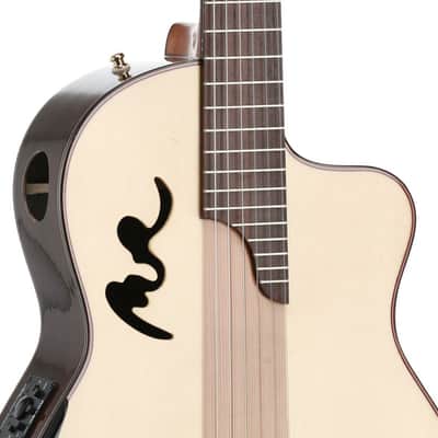 Manuel Rodriguez Cortado Aged Eucalyptus 4/4 Gloss E-Acoustic Cutaway (501464) image 10