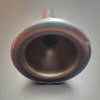 Mouthpiece Trumpet Nickel Plated 1940s Brand N-VEPA Н-ВЕПА Soviet Union image 3