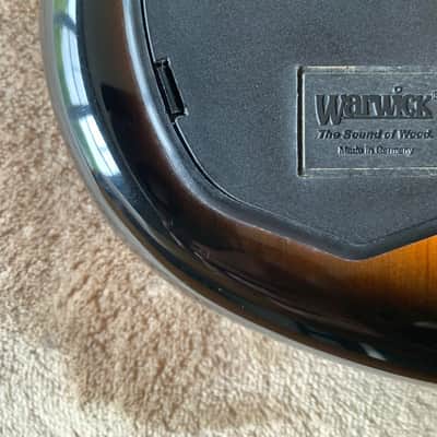 Warwick RockBass Corvette Basic Passive 2017 - Sunburst image 8