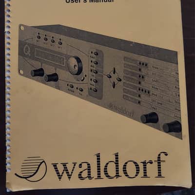Waldorf Micro Q owners manual