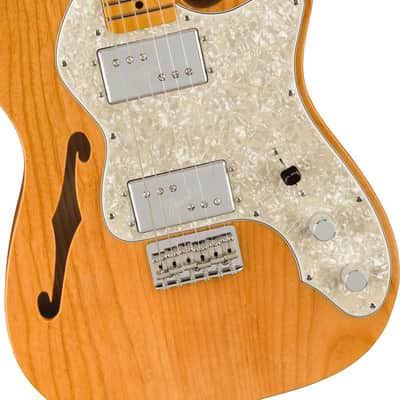 Fender American Vintage II 1972 Telecaster Thinline, Maple Fingerboard - Aged Natural image 5