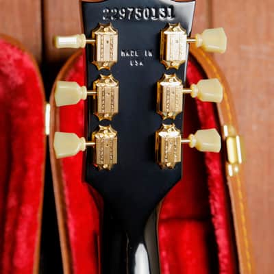 Gibson SG Standard '61 Maestro Limited Edition Ebony w/Gold Hardware image 15
