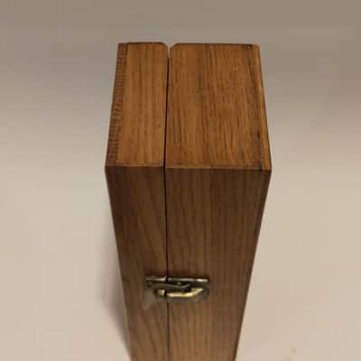 Schoeps M221b Mic Box  Wood/Red Velvet image 3