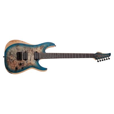 Schecter Reaper-6 Electric Guitar, Satin Sky Burst image 1