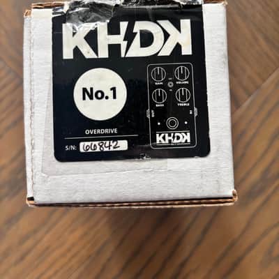 KHDK No.1 Overdrive Pedal, Box, Bought New / Never Used image 4
