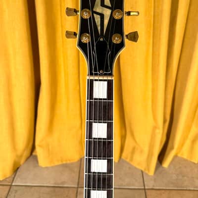 Burny RLC-65 3 pickups 1990 - Black beauty image 3