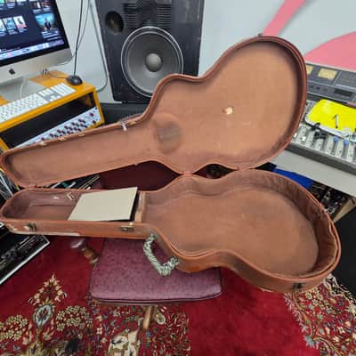 Guild Brown Early Hollowbody/Semi Hollow Guitar Case 1950s 1960s image 12