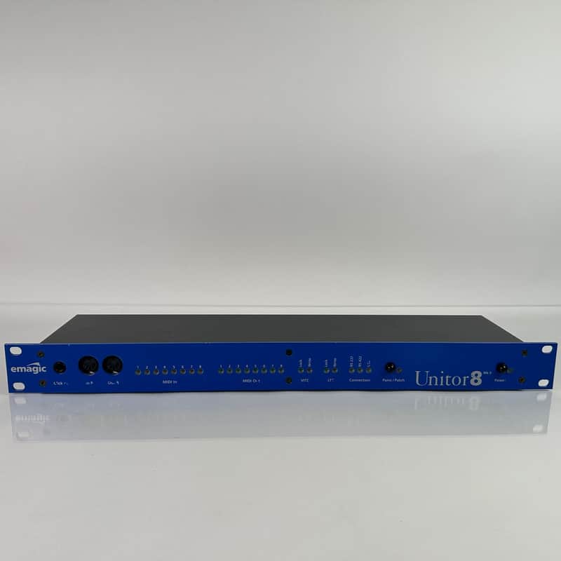 Emagic Unitor8 MKII 8x8 USB MIDI Interface Rack Mount image 1