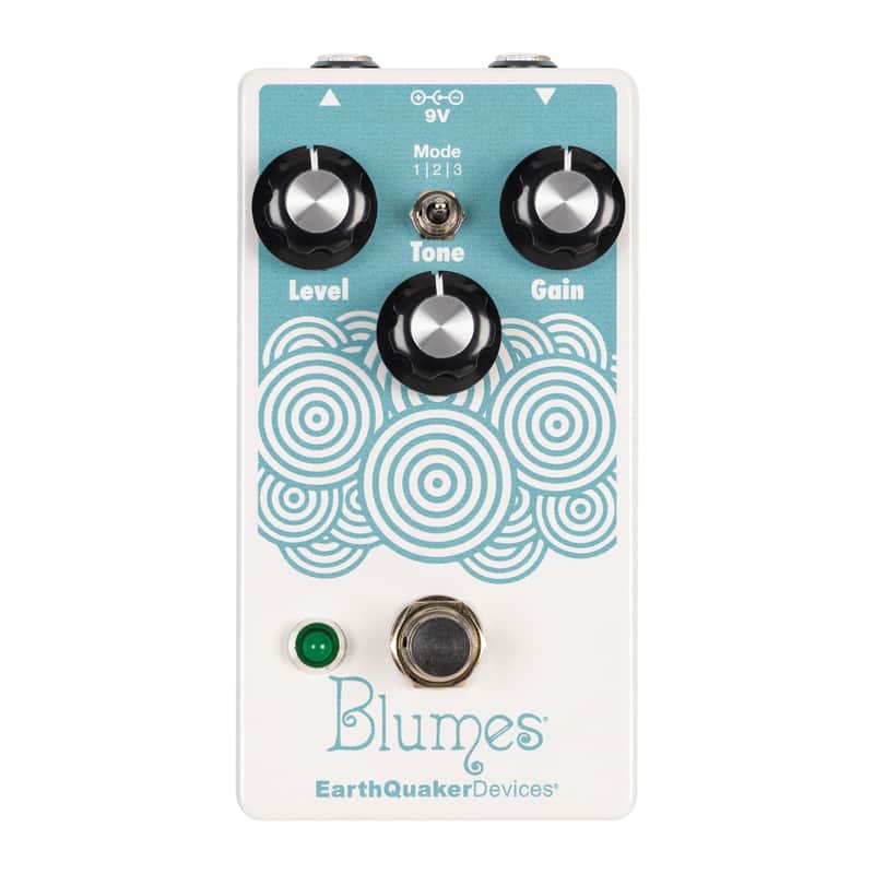 EarthQuaker Devices Blumes - Pearl White & Turquoise - Cottonwood Music Exclusive Color image 1