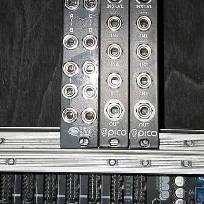 2X Erica Synths Pico Mixer Modules + Passive Multiple Module image 2
