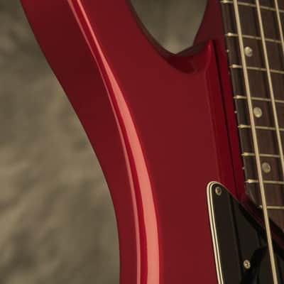 1982 Gibson Victory Artist Bass CANDY APPLE RED with papers + RARE painted neck image 9