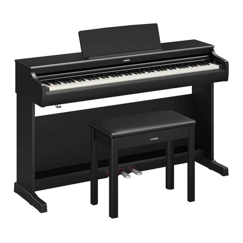 Yamaha Arius YDP-166B Digital Home Piano with Bench (Black Walnut) image 1