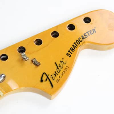 1979 Vintage Fender Stratocaster Maple 3-Bolt NECK ~MINT~ USA Strat 1970s image 12