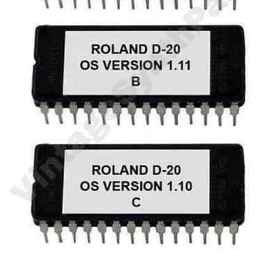 Roland D-20 - Version 1.11 Latest Firmware OS Upgrade Update eprom rom D20