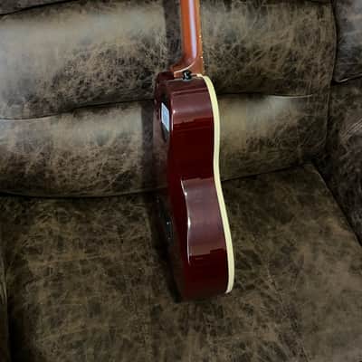 Godin MultiUke Tenor Ukulele with Electronics 2010s Natural High Gloss image 8