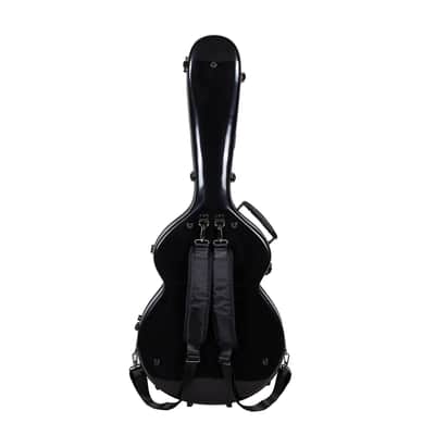 Crossrock 335 Style Electric Guitar Hard Case, Semi-acoustic & Hollow body Case - Black image 4