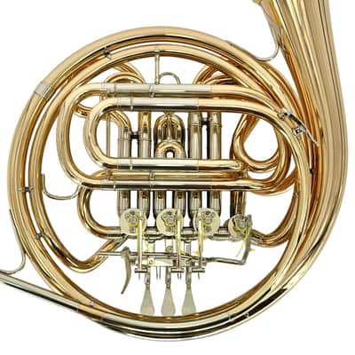 Verus VG - F/Bb Double French Horn - Gold Brass - Detachable Bell - Lacquered Finish image 3