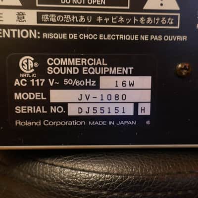 Roland JV-1080 64-Voice Synthesizer Module with Expansion Modules image 9