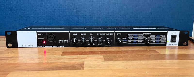 Zoom RFX-1100 Rack Mount Digital Reverb / Multi-Effect Processor image 1