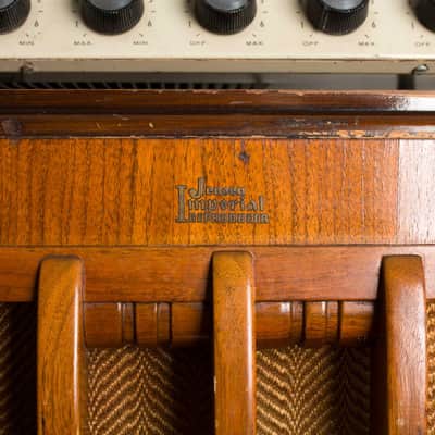 Newcomb Pathfinder Model E-20 w/ Jensen Imperial Reproducer CA-12 Speaker Owned and Used by Tom Verlaine Head and Cabinet Amplifier, c. 1940s/1965. image 15