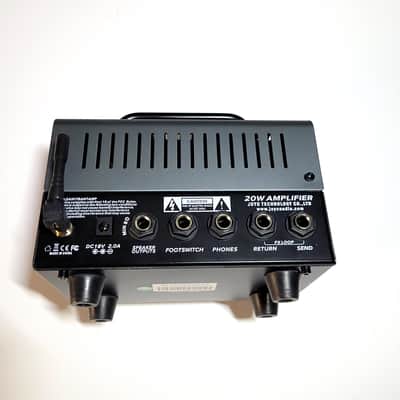Joyo banTamP xL Zombie II 2-Channel 20-Watt Bluetooth Guitar Amp Head 2020 - Present - Black image 3