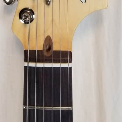 Mint Fender American Performer Jazzmaster Electric Guitar Rosewood Fingerboard, Satin Lake Placid Blue W/ Bag image 7