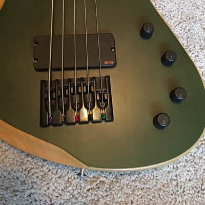 Killer B Guitars Killer B Custom 5 Green/Natural image 3