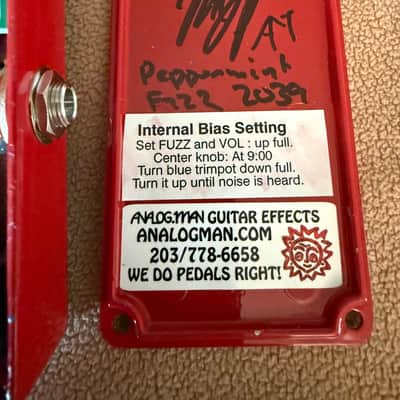Analogman Peppermint Fuzz 2025, Excellent! image 5