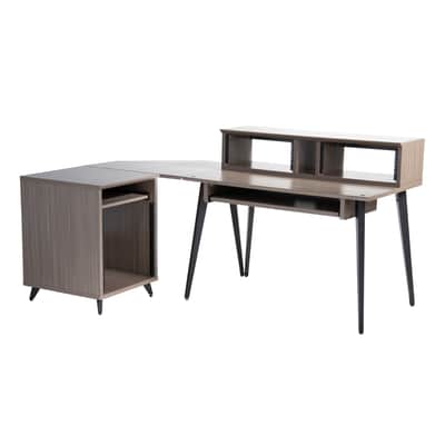 Gator Frameworks GFW-ELITEDESK-GRY Elite Series Desk - Driftwood Grey - Open Box image 5