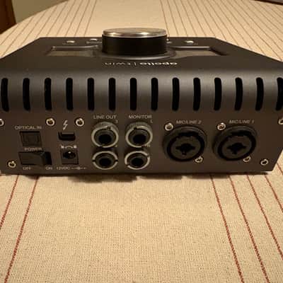 Universal Audio Apollo Twin QUAD MKII Thunderbolt Audio Interface 2010s - Dark Grey image 3
