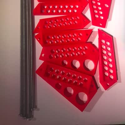 3Dsynth 4-Tier Horizontal Korg Volca Stand image 3
