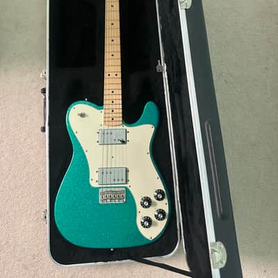 Fender FSR Classic Series '72 Telecaster Deluxe 2012 - Aqua Flake imagen 3