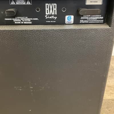 Fender BXR Sixty 60 Bass Extended Range Combo Amplifier image 11