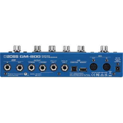 Boss GM-800 Guitar Synthesizer - 2023-Present - Blue image 2