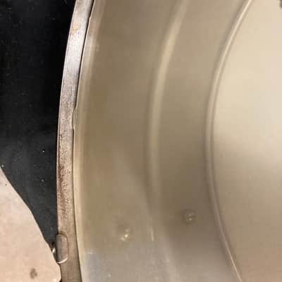 Slingerland 1930s - 5x14" Nickel Over Brass 6 Tube Lug Snare Drum image 16
