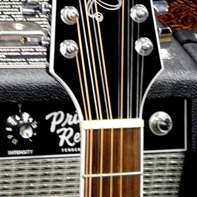 2025 Takamine GD38CE 12-String Dreadnought Acoustic-Electric Guitar! Gloss Black! VERY NICE!!! image 7