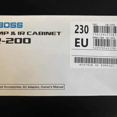 Boss IR-200 Amp and IR Cabinet 2021 - Present - Silver image 8