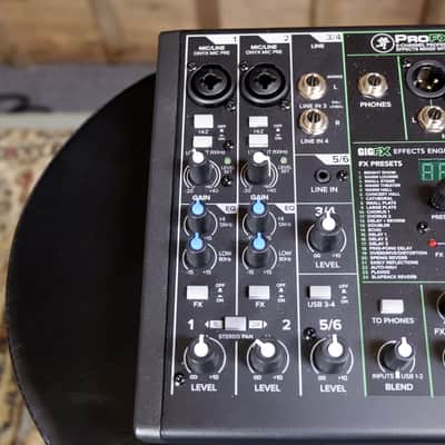 Mackie ProFX6v3 6-Channel Effects Mixer 2020 - Present - Dark Gray image 4