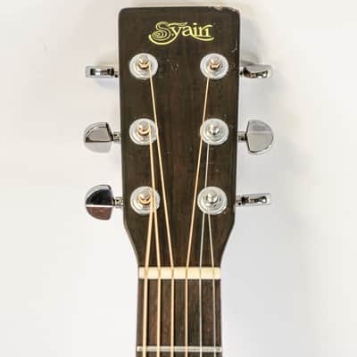 Mid 70s Sada Yairi YD-401 Dreadnought Acoustic Guitar w/ Hardshell Case image 15