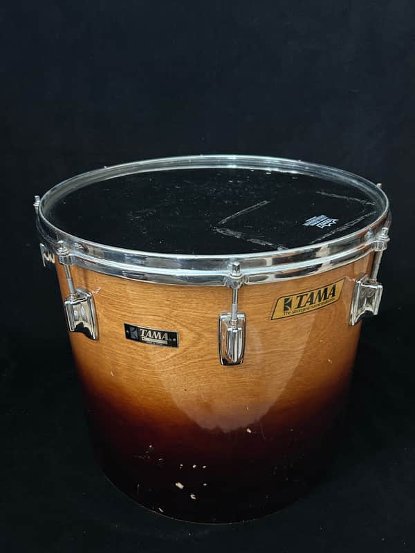 Tama Superstar sunburst vintage concert tom 16 x 14 image 1