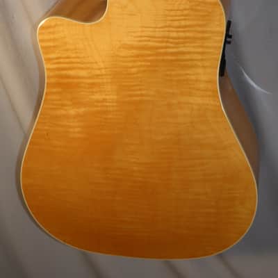 Guild USA DCE3 Dreadnought Cutaway Acoustic Electric Spruce Top Maple Back + Sides with case early 1990s image 13