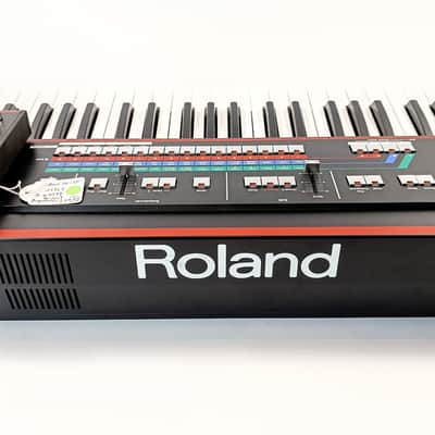 Roland JX-3P 61-Key Programmable Preset Polyphonic Synthesizer with PG-200 Programmer 1983 - 1985 - Black image 7